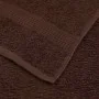 Toallas de sauna 10 uds 100% algodón marrón 80x200 cm 360 gsm de , Toallas - Ref: Foro24-136769, Precio: 106,71 €, Descuento: %