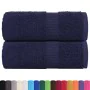 Toallas de jabón 2uds azul marino 30x30 cm 360 gsm 100% algodón de , Toallas - Ref: Foro24-136776, Precio: 11,06 €, Descuento: %