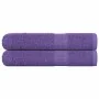 Toallas de sauna 2 uds 100% algodón morado 80x200 cm 360 gsm de , Toallas - Ref: Foro24-136887, Precio: 29,85 €, Descuento: %