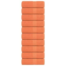 Toallas de jabón 10 uds naranja 30x30 cm 360 gsm 100% algodón de , Toallas - Ref: Foro24-136898, Precio: 21,47 €, Descuento: %