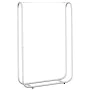 Leñero acero galvanizado 100x25x150 cm de , Bolsas y soportes de leña - Ref: Foro24-4100703, Precio: 27,62 €, Descuento: %