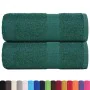 Toallas de visita 2 uds verde 30x50 cm 360 gsm 100% algodón de , Toallas - Ref: Foro24-136851, Precio: 11,99 €, Descuento: %