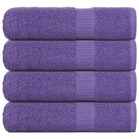 Toallas de mano 4 piezas púrpura 50x100 cm 360 gsm 100% algodón de , Toallas - Ref: Foro24-136879, Precio: 27,99 €, Descuento: %