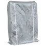 Leñero con protector de lluvia 100x25x150 cm acero galvanizado de , Bolsas y soportes de leña - Ref: Foro24-4100708, Precio: ...