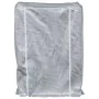 Leñero con protector de lluvia 100x25x150 cm acero galvanizado de , Bolsas y soportes de leña - Ref: Foro24-4100708, Precio: ...