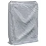 Leñero con protector de lluvia 100x25x150 cm acero galvanizado de , Bolsas y soportes de leña - Ref: Foro24-4100708, Precio: ...