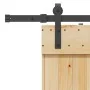 Puerta corredera con herrajes madera maciza de pino 80x210 cm by , Doors - Ref: Foro24-3332653, Price: 174,70 €, Discount: %