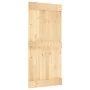Puerta corredera con herrajes madera maciza de pino 95x210 cm by , Doors - Ref: Foro24-3332698, Price: 197,21 €, Discount: %
