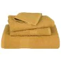 Toallas 2 piezas oro 100x200 cm 360 gsm 100% algodón de , Toallas - Ref: Foro24-136818, Precio: 35,85 €, Descuento: %