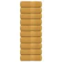 Toallas invitados 10 uds 100% algodón oro 30x50 cm 360 gsm de , Toallas - Ref: Foro24-136805, Precio: 22,65 €, Descuento: %