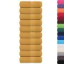 Toallas invitados 10 uds 100% algodón oro 30x50 cm 360 gsm de , Toallas - Ref: Foro24-136805, Precio: 22,65 €, Descuento: %