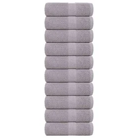 Toallas de jabón 10 uds gris 30x30 cm 360 gsm 100% algodón de , Toallas - Ref: Foro24-136826, Precio: 21,47 €, Descuento: %