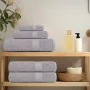 Toallas de mano 2 uds 100% algodón gris 50x100 cm 360 gsm de , Toallas - Ref: Foro24-136830, Precio: 16,81 €, Descuento: %