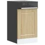 Panel para lavavajillas Porto madera contrachapada roble sonoma de , Armarios de cocina - Ref: Foro24-854130, Precio: 24,42 €...