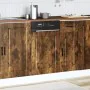 Panel lavavajillas Porto madera contrachapada roble ahumado de , Armarios de cocina - Ref: Foro24-854132, Precio: 29,34 €, De...