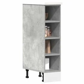 Armario debajo fregadero madera contrachapada gris de , Armarios de cocina - Ref: Foro24-854187, Precio: 48,67 €, Descuento: %