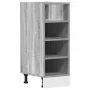 Armario bajo de madera de ingeniería gris sonoma 30x44,5x81,5cm de , Armarios de cocina - Ref: Foro24-854198, Precio: 56,28 €...