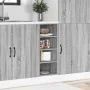 Armario bajo de madera de ingeniería gris sonoma 30x44,5x81,5cm de , Armarios de cocina - Ref: Foro24-854198, Precio: 56,28 €...