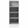 Armario bajo de madera de ingeniería gris sonoma 30x44,5x81,5cm de , Armarios de cocina - Ref: Foro24-854198, Precio: 56,28 €...