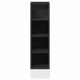 Armario inferior de cocina contrachapada negro 20x44,5x81,5 cm de , Armarios de cocina - Ref: Foro24-854185, Precio: 51,11 €,...