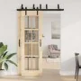Kit de herrajes para puertas correderas acero negro 152,5 cm by , Door items - Ref: Foro24-3295719, Price: 139,07 €, Discount: %