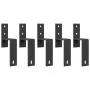 Kit de herrajes para puertas correderas acero negro 152,5 cm by , Door items - Ref: Foro24-3295725, Price: 139,89 €, Discount: %