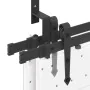 Kit de herrajes para puertas correderas acero negro 427 cm by , Door items - Ref: Foro24-3295746, Price: 315,21 €, Discount: %