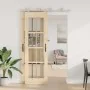 Kit de herrajes para puerta corredera 183 cm acero plateado by , Door items - Ref: Foro24-3295759, Price: 252,33 €, Discount: %