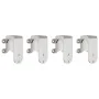 Kit de herrajes para puerta corredera 183 cm acero plateado by , Door items - Ref: Foro24-3295759, Price: 252,33 €, Discount: %