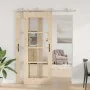 Kit de herrajes para puerta corredera 183 cm acero plateado by , Door items - Ref: Foro24-3295765, Price: 206,47 €, Discount: %
