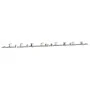 Kit de herrajes para puerta corredera 366 cm acero plateado by , Door items - Ref: Foro24-3295767, Price: 494,33 €, Discount: %