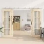 Kit de herrajes para puerta corredera 366 cm acero plateado by , Door items - Ref: Foro24-3295767, Price: 494,33 €, Discount: %