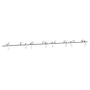 Kit de herrajes para puerta corredera 366 cm acero plateado by , Door items - Ref: Foro24-3295773, Price: 406,75 €, Discount: %
