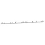 Kit de herrajes para puerta corredera 366 cm acero plateado by , Door items - Ref: Foro24-3295771, Price: 351,96 €, Discount: %