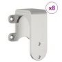 Kit de herrajes para puerta corredera 366 cm acero plateado by , Door items - Ref: Foro24-3295771, Price: 351,96 €, Discount: %