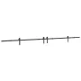 Kit de herrajes para puertas correderas acero negro 400 cm by , Door items - Ref: Foro24-3295778, Price: 116,93 €, Discount: %