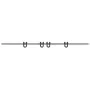 Kit de herrajes para puertas correderas acero negro 400 cm by , Door items - Ref: Foro24-3295790, Price: 102,03 €, Discount: %
