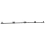 Kit de herrajes para puertas correderas acero negro 400 cm von , Türartikel - Ref: Foro24-3295802, Preis: 171,05 €, Rabatt: %