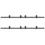 Kit de herrajes para puertas correderas acero negro 400 cm von , Türartikel - Ref: Foro24-3295802, Preis: 171,05 €, Rabatt: %