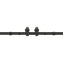 Kit de herrajes para puertas correderas acero negro 400 cm von , Türartikel - Ref: Foro24-3295802, Preis: 171,05 €, Rabatt: %