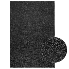 Alfombra ZIZUR apariencia yute interior exterior antracita de , Alfombras - Ref: Foro24-4010347, Precio: 62,90 €, Descuento: %