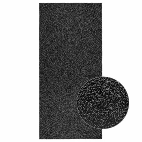 Alfombra ZIZUR apariencia yute interior exterior antracita de , Alfombras - Ref: Foro24-4010345, Precio: 58,15 €, Descuento: %