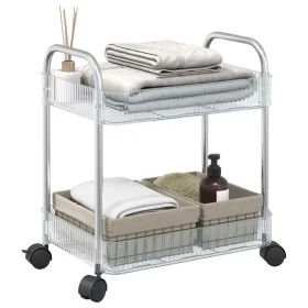 Carro de almacenamiento 2 niveles transparente 37x28x43,5 cm von , Lastenstapler - Ref: Foro24-4012375, Preis: 28,31 €, Rabat...