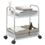Carro de almacenamiento 2 niveles transparente 37x28x43,5 cm von , Lastenstapler - Ref: Foro24-4012375, Preis: 28,31 €, Rabat...