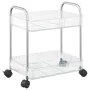 Carro de almacenamiento 2 niveles transparente 37x28x43,5 cm von , Lastenstapler - Ref: Foro24-4012375, Preis: 28,31 €, Rabat...