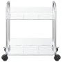 Carro de almacenamiento 2 niveles transparente 37x28x43,5 cm von , Lastenstapler - Ref: Foro24-4012375, Preis: 28,31 €, Rabat...