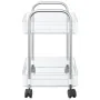 Carro de almacenamiento 2 niveles transparente 37x28x43,5 cm von , Lastenstapler - Ref: Foro24-4012375, Preis: 28,31 €, Rabat...