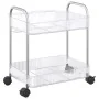 Carro de almacenamiento 2 niveles transparente 37x28x43,5 cm von , Lastenstapler - Ref: Foro24-4012375, Preis: 28,31 €, Rabat...
