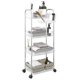 Carro de almacenamiento 4 niveles transparente 37x28x95 cm von , Lastenstapler - Ref: Foro24-4012380, Preis: 37,61 €, Rabatt: %