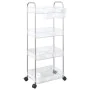 Carro de almacenamiento 4 niveles transparente 37x28x95 cm von , Lastenstapler - Ref: Foro24-4012380, Preis: 37,61 €, Rabatt: %